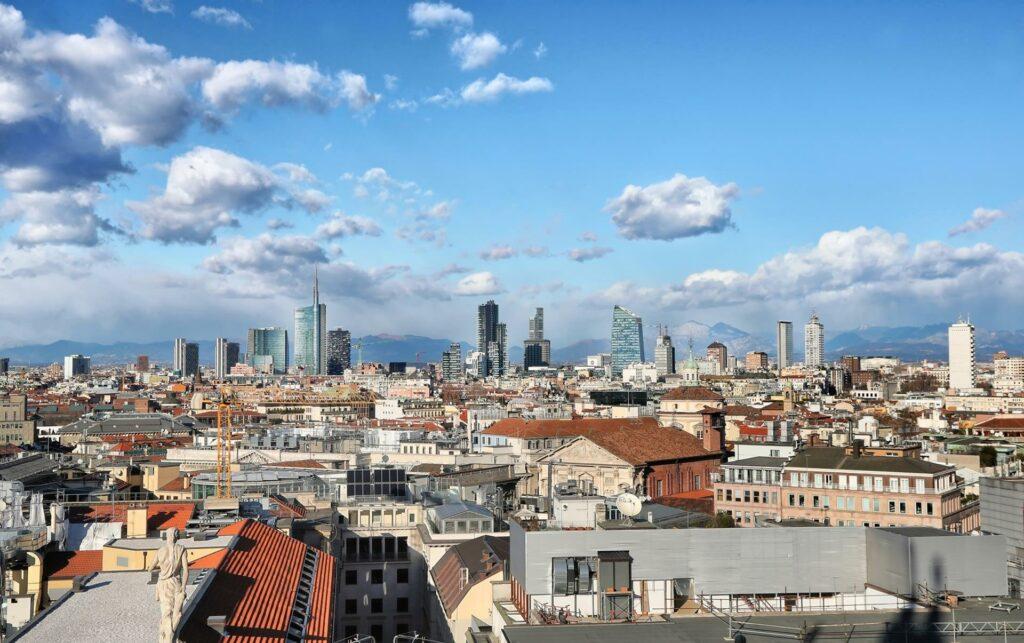 skyline di Milano